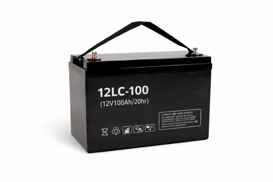 12LC-100 LC 12V 107Ah AGM (Set van 2 stuks)